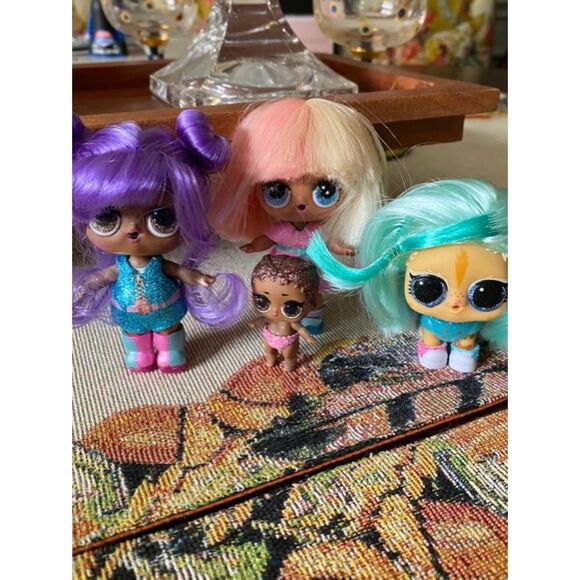 EUC LOL Surprise Doll Lil Pet Secret Agent Slumber Party Makeover Hair Set - Picture 7 of 10